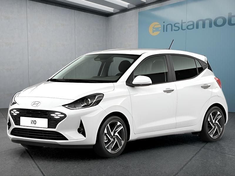 Weiß Gebraucht 2024 Hyundai i10 Trend Kleinwagen | 17.499 € (Fairer Preis) - Bild 1/4