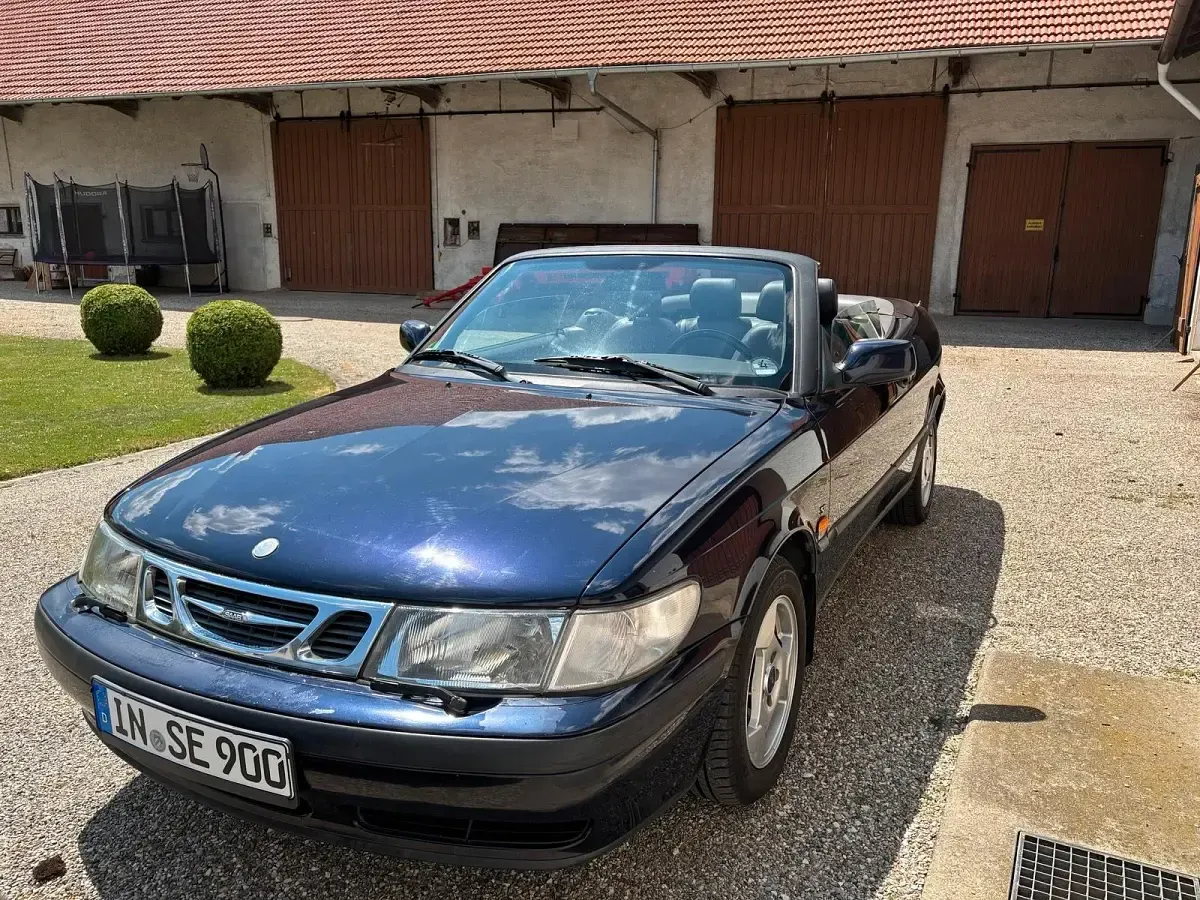 Gebraucht Saab 9-3 Cabriolet 185 PS (136 kW) 2000 Blau Cabrio