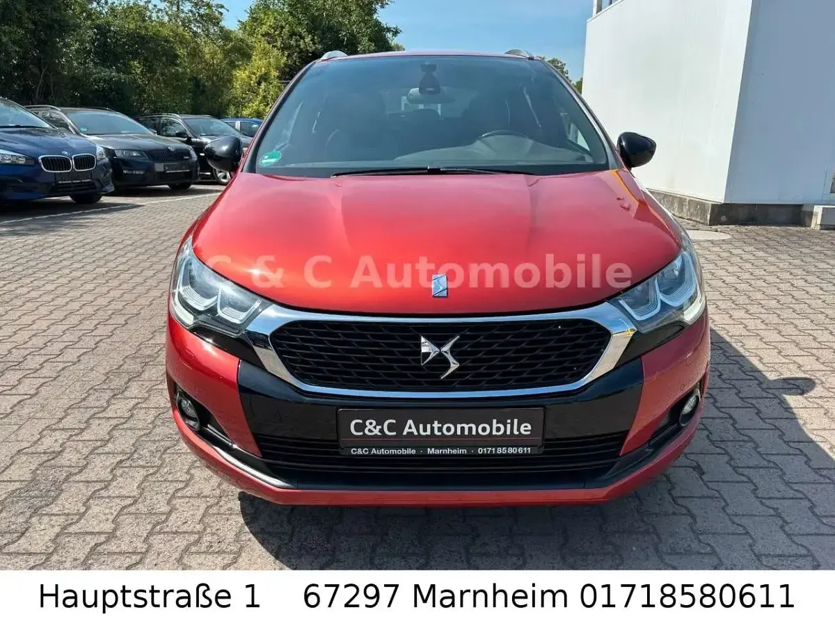 Gebraucht DS Automobiles DS4 Crossback 120 PS (88 kW) 2016 Rouge tourmaline SUV