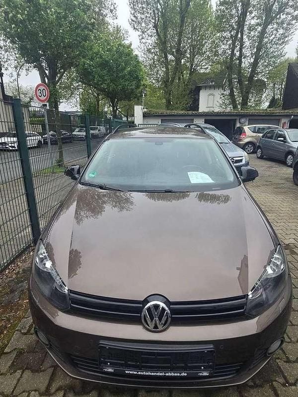 Toffeebraun metallic Gebraucht 2013 VW Golf VII Match Kombi | 4.100 € (Superpreis) - Bild 1/4