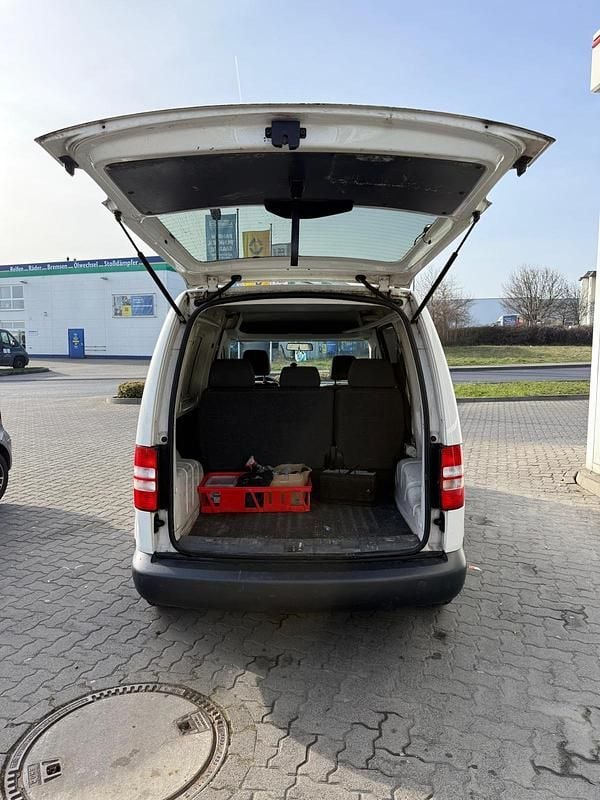 Gebraucht VW Caddy 75 PS (55 kW) 2013 Weiß Van / Kleinbus