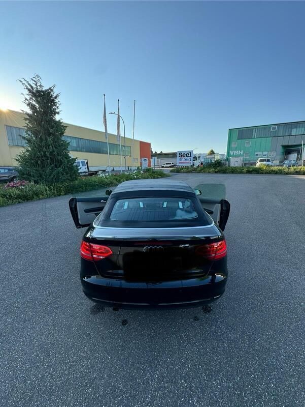 Schwarz Gebraucht 2009 Audi A3 Cabriolet Cabrio | 5.000 € (Superpreis) - Bild 1/4