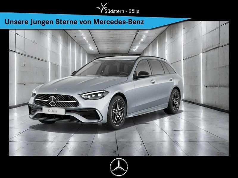 Silber Gebraucht 2025 Mercedes C300 AMG Limousine | 53.265 € (Teuer) - Bild 1/4