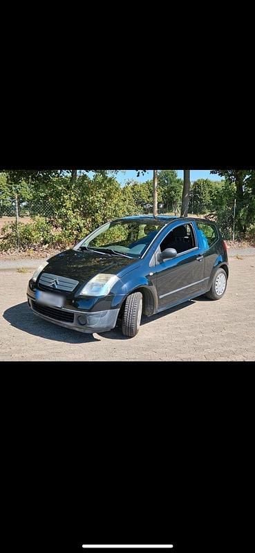 Schwarz Gebraucht 2008 Citroën C2 Kleinwagen | 2.100 € (Fairer Preis) - Bild 1/4