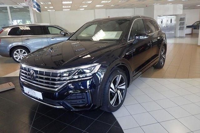 Moonlightblueperleffekt (metallic) Gebraucht 2022 VW Touareg R-line SUV | 49.900 € (Superpreis) - Bild 1/4