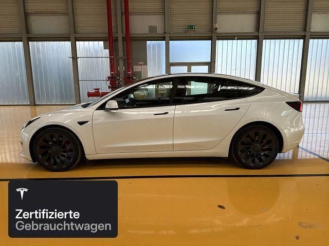Gebraucht Tesla Model 3 Performance 377 kW (513 PS) 2021 Weiß Limousine