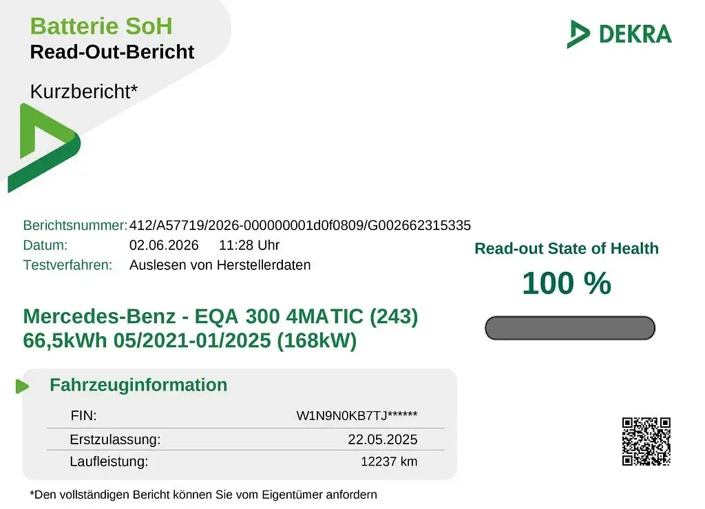 Gebraucht Mercedes EQA300 Electric Art 167 kW (228 PS) 2025 Kosmosschwarz SUV