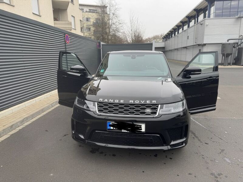 Schwarz Gebraucht 2018 Land Rover Range Rover Sport HSE SUV | 39.000 € (Teuer) - Bild 1/4