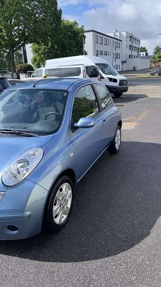 Gebraucht Nissan Micra City 65 PS (47 kW) 2007 Blau Limousine