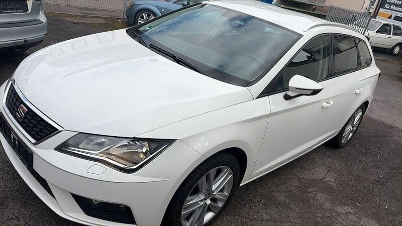 Usado Seat Leon ST Reference 116 HP (85 kW) 2017 Branco Carrinha