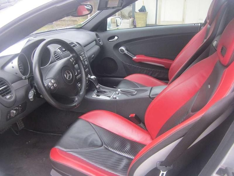 Gebraucht Mercedes SLK350 272 PS (200 kW) 2004 Silber Cabrio