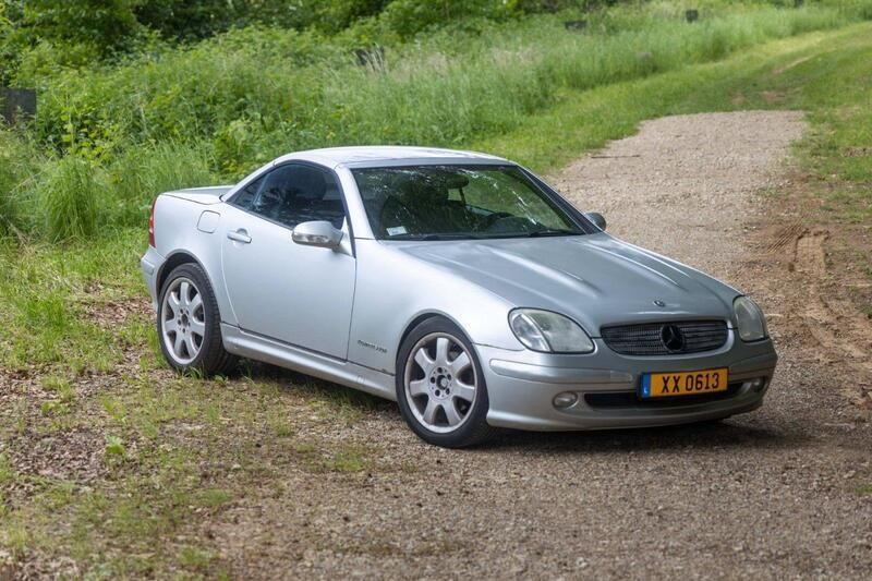 Silber Gebraucht 2001 Mercedes SLK200 Cabrio | 1.990 € (Superpreis) - Bild 1/4
