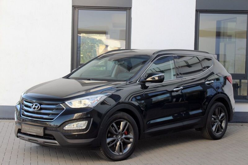 Schwarz Gebraucht 2014 Hyundai Santa Fe Premium SUV | 12.900 € (Fairer Preis) - Bild 1/4