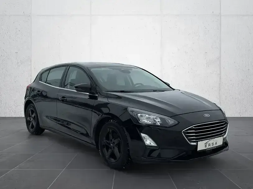 Brugt Ford Focus Titanium 120 HK (88 kW) 2020 Sort Sedan
