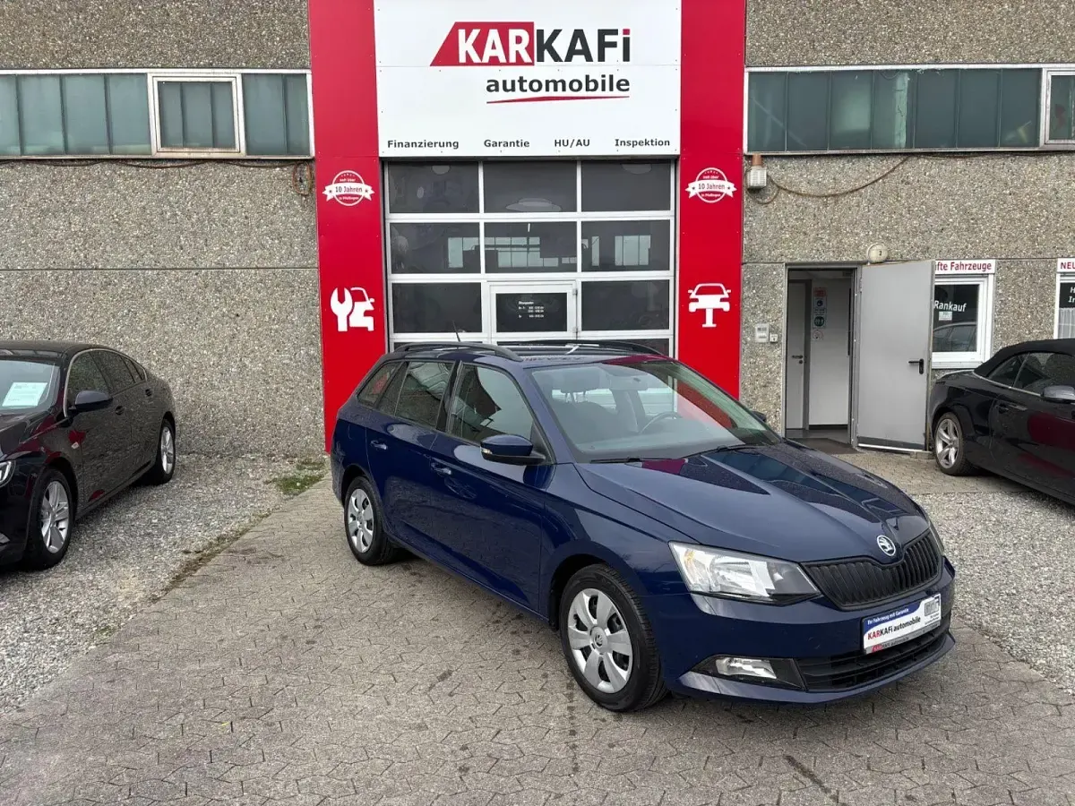 Gebraucht Skoda Fabia Active 95 PS (69 kW) 2018 Blau Kombi