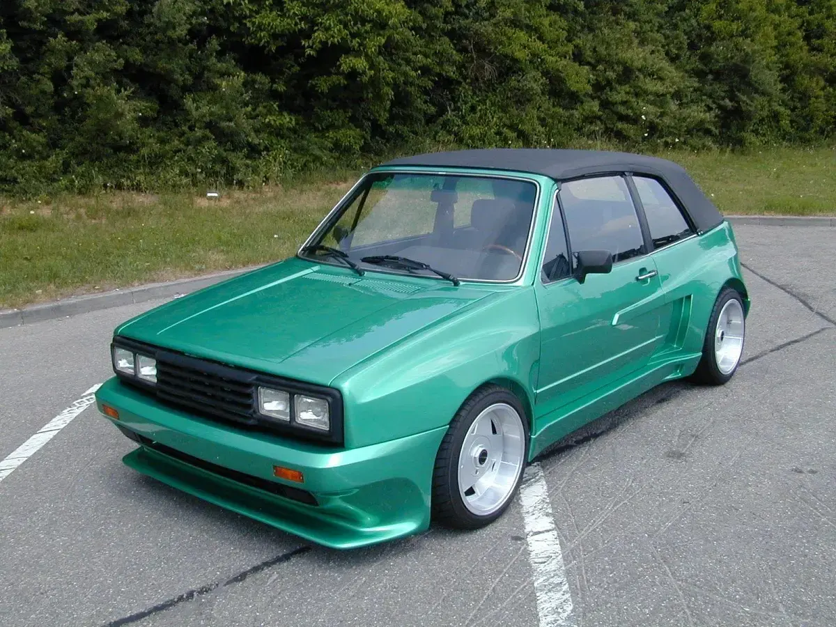 Gebraucht VW Golf Cabriolet 111 PS (81 kW) 1984 Grün Cabrio