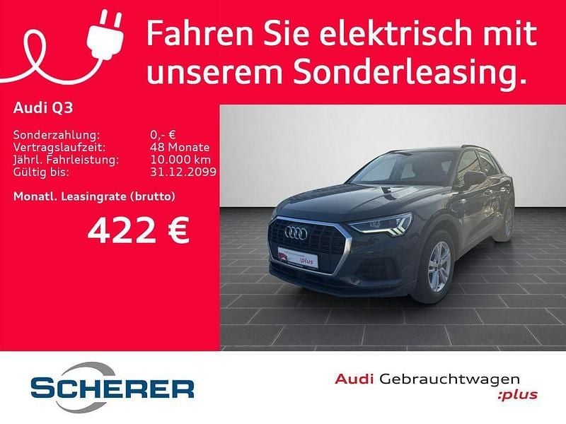 Gebraucht Audi Q3 Basis 245 PS (180 kW) 2022 Nanograu metallic (metallic) SUV
