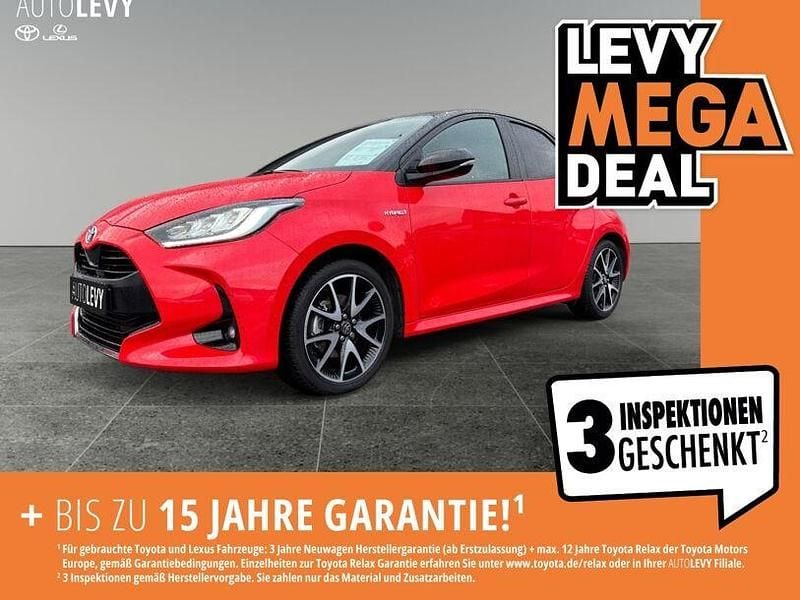 Coral/ black mica Gebraucht 2020 Toyota Yaris Hybrid Edition Limousine | 18.888 € (Etwas zu teuer) - Bild 1/4
