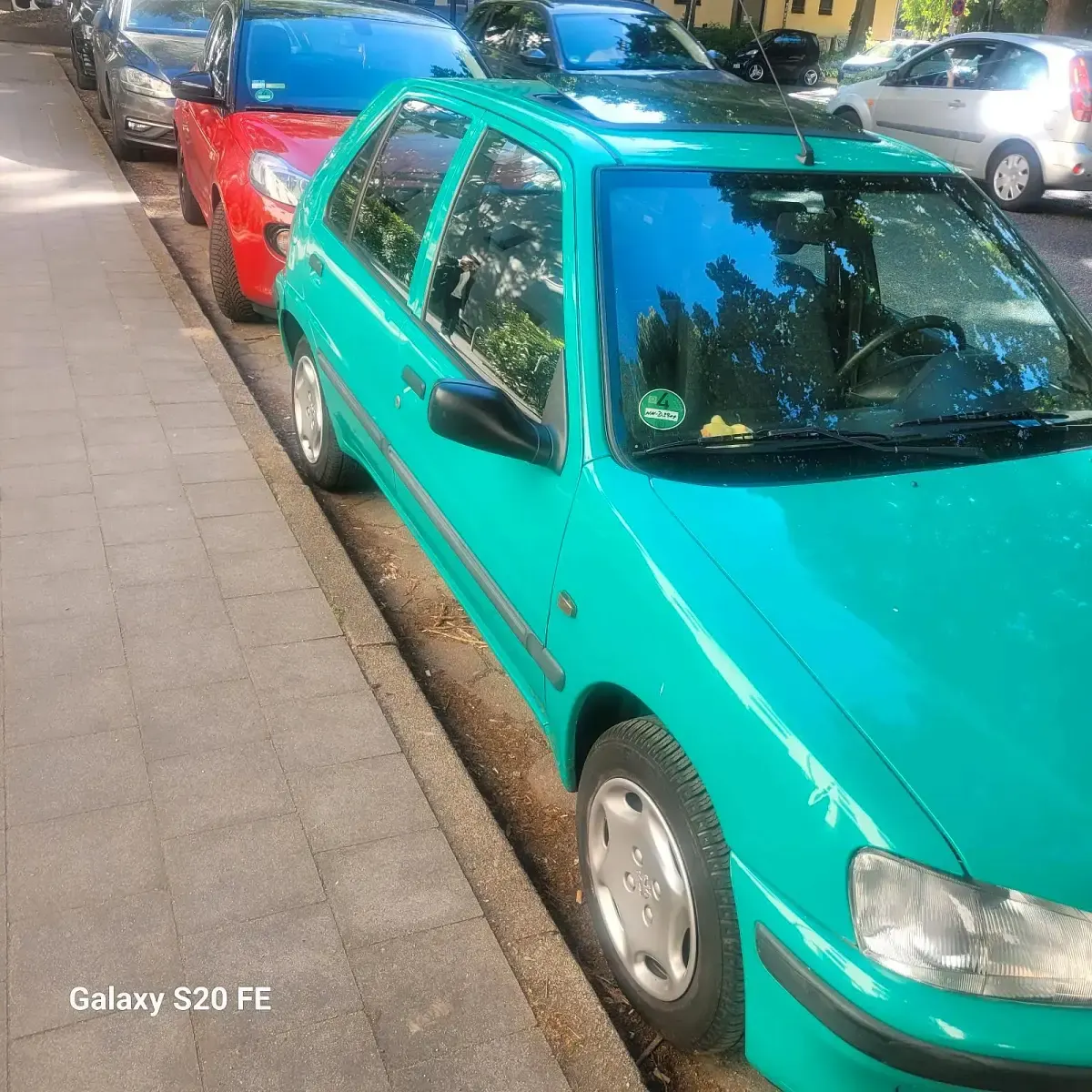 Gebraucht Peugeot 106 45 PS (33 kW) 1996 Grün Kleinwagen