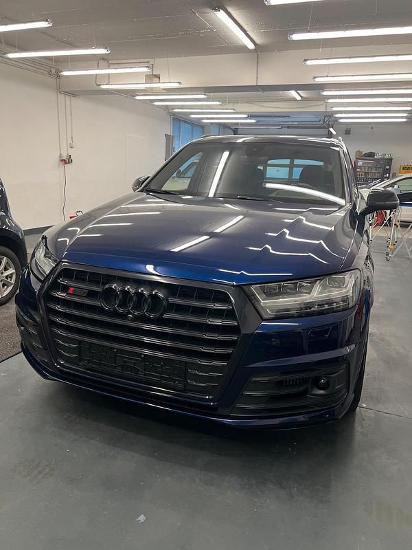 Gebraucht Audi SQ7 Advanced 435 PS (319 kW) 2018 Blau SUV