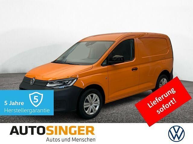 Gebraucht VW Caddy 122 PS (89 kW) 2022 Orange Van / Kleinbus