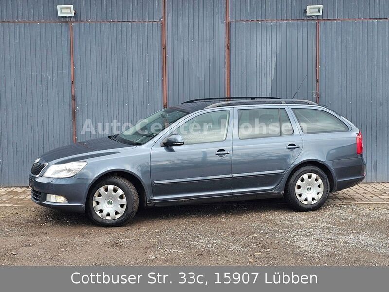 Anthracitegrau metallic Gebraucht 2010 Skoda Octavia Ambiente Kombi | 3.499 € (Guter Preis) - Bild 1/4