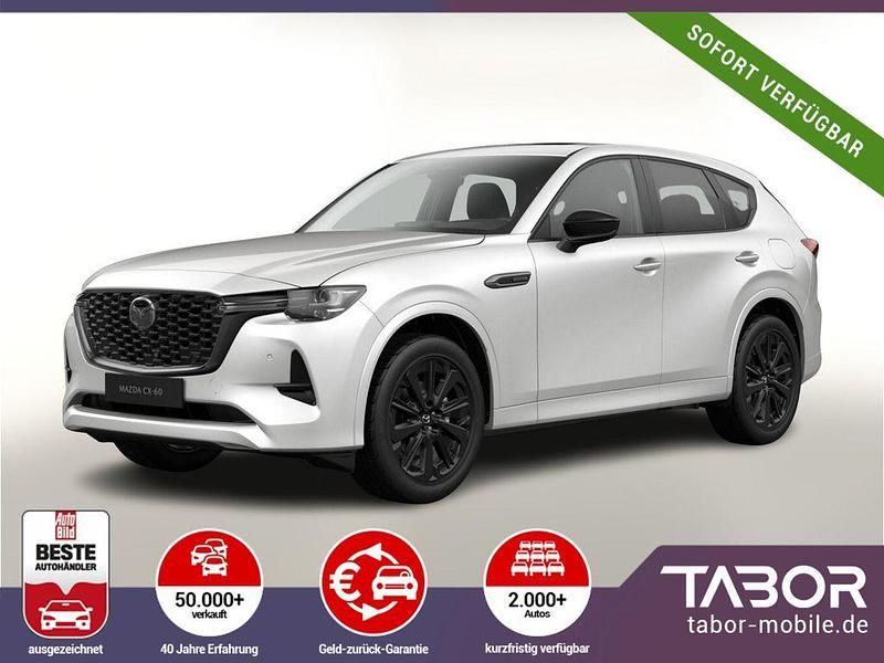 Weiss Gebraucht 2023 Mazda CX-60 Homura-Line SUV | 40.388 € (Etwas zu teuer) - Bild 1/4