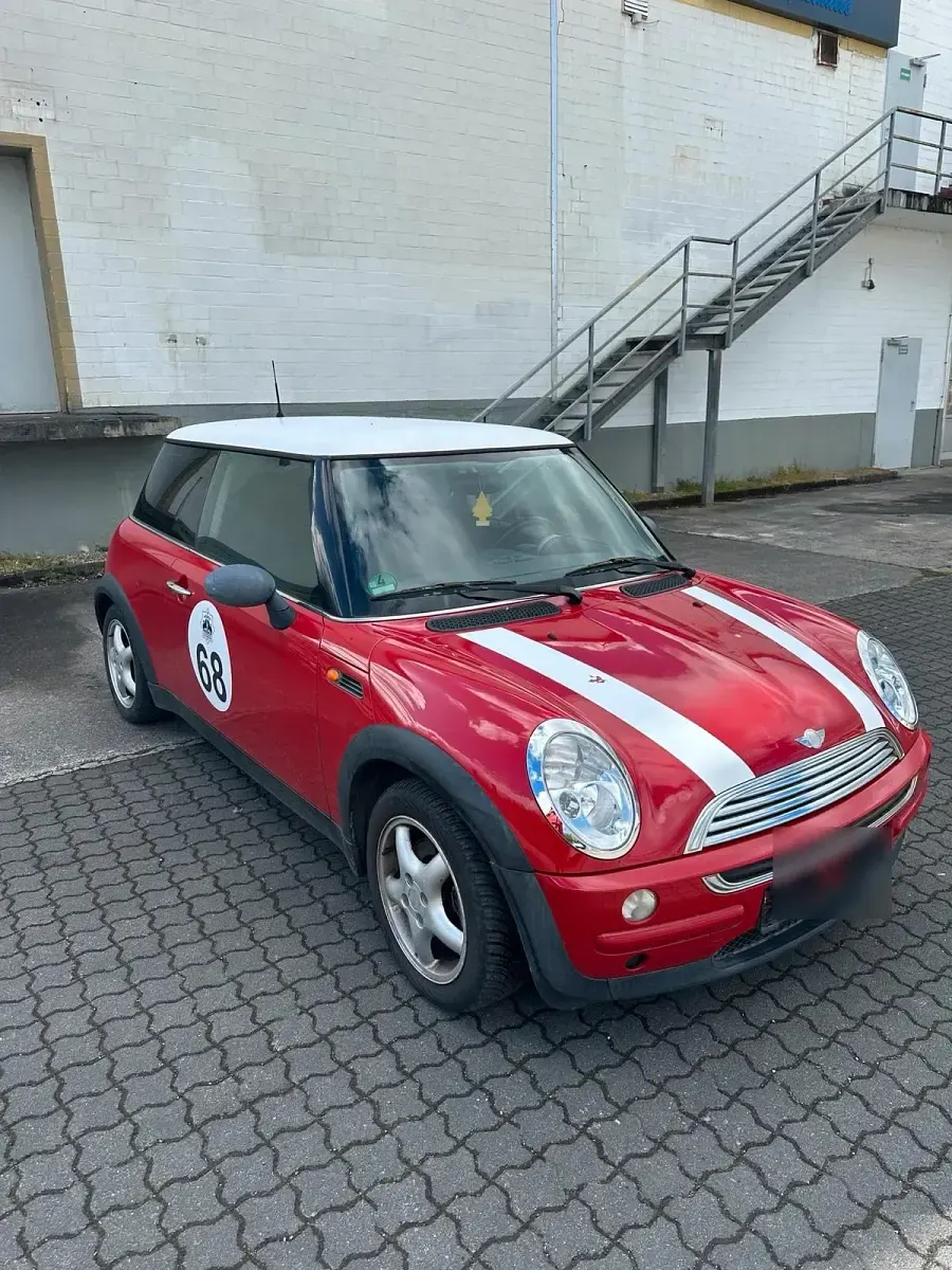 Usata Mini Cooper 116 CV (85 kW) 2003 Rosso Utilitaria