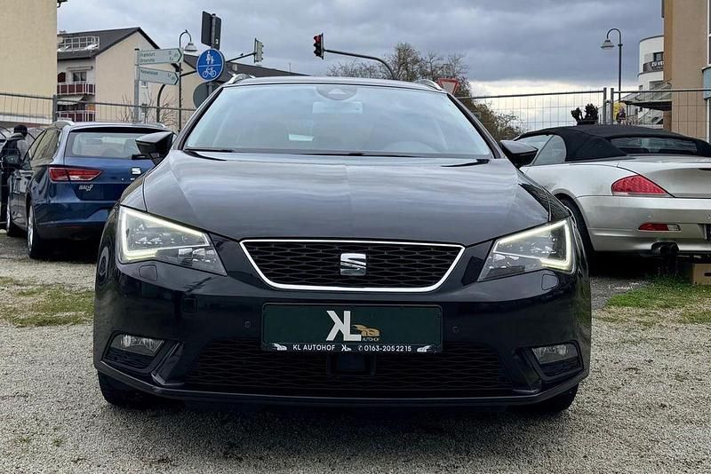 Gebraucht Seat Leon ST 110 PS (80 kW) 2015 Schwarz Kombi