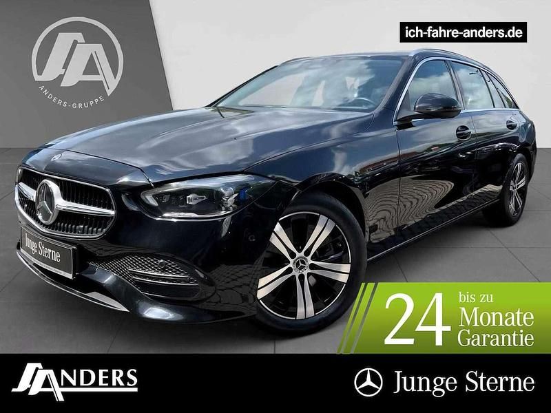 Schwarz schwarz Gebraucht 2023 Mercedes C220 Avantgarde Kombi | 35.854 € (Fairer Preis) - Bild 1/2