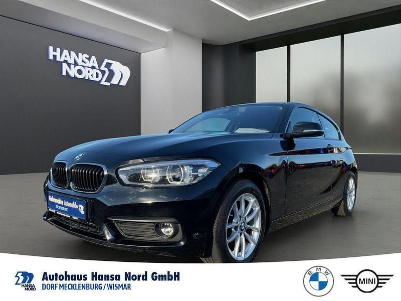 Schwarz Gebraucht 2019 BMW 118 Advantage Kleinwagen | 10.333 € (Superpreis) - Bild 1/4