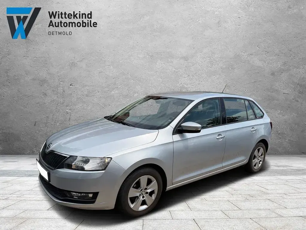 Gebraucht Skoda Rapid Ambition 95 PS (69 kW) 2018 Silber Kleinwagen