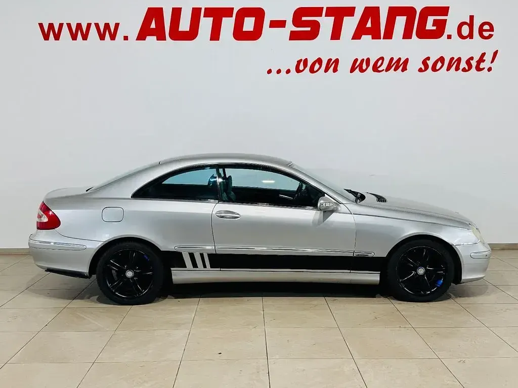Gebraucht Mercedes CLK200 163 PS (119 kW) 2004 Silber Coupé