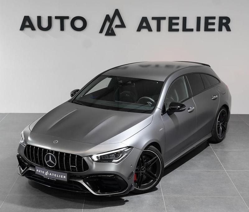 Grau Gebraucht 2021 Mercedes CLA45 AMG Shooting Brake AMG Kombi | 41.990 € (Fairer Preis) - Bild 1/4