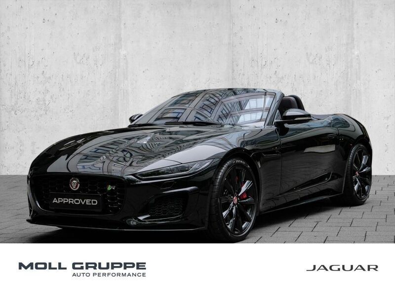 Santorini black Gebraucht 2023 Jaguar F-Type R Cabrio | 119.950 € - Bild 1/4