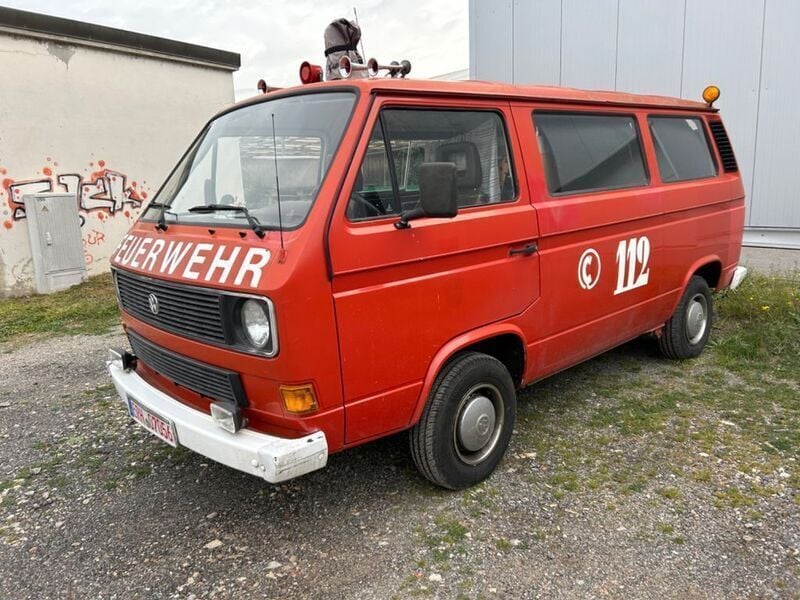 Rot Gebraucht 1985 VW T3 Van | 11.777 € - Bild 1/3