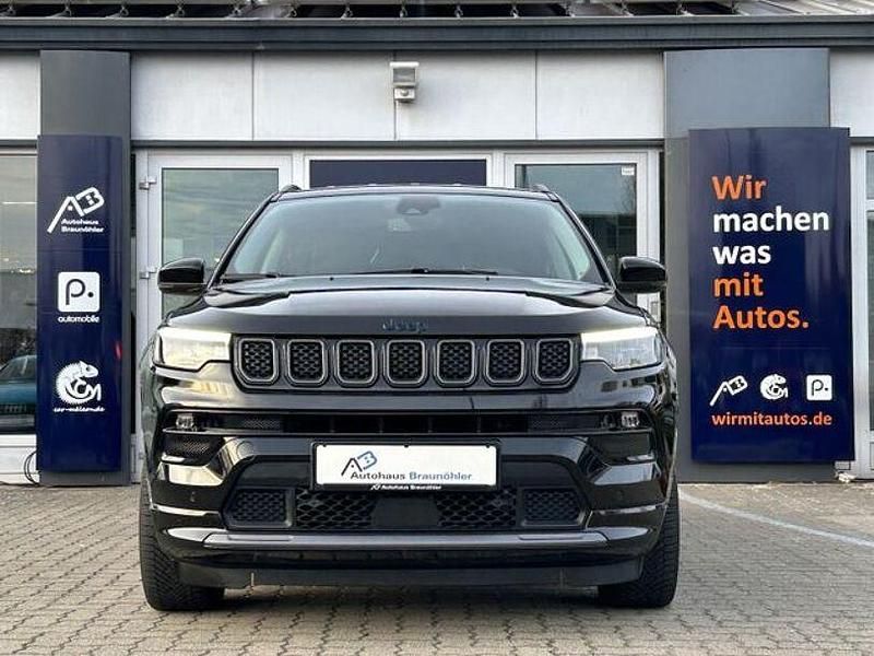 Schwarz Gebraucht 2022 Jeep Compass SUV | 16.750 € (Superpreis) - Bild 1/4