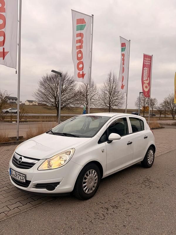 Gebraucht Opel Corsa 60 PS (44 kW) 2009 Weiß Kleinwagen