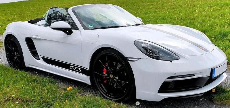 Gebraucht Porsche 718 Boxster Chrono 366 PS (269 kW) 2018 Weiß Cabrio