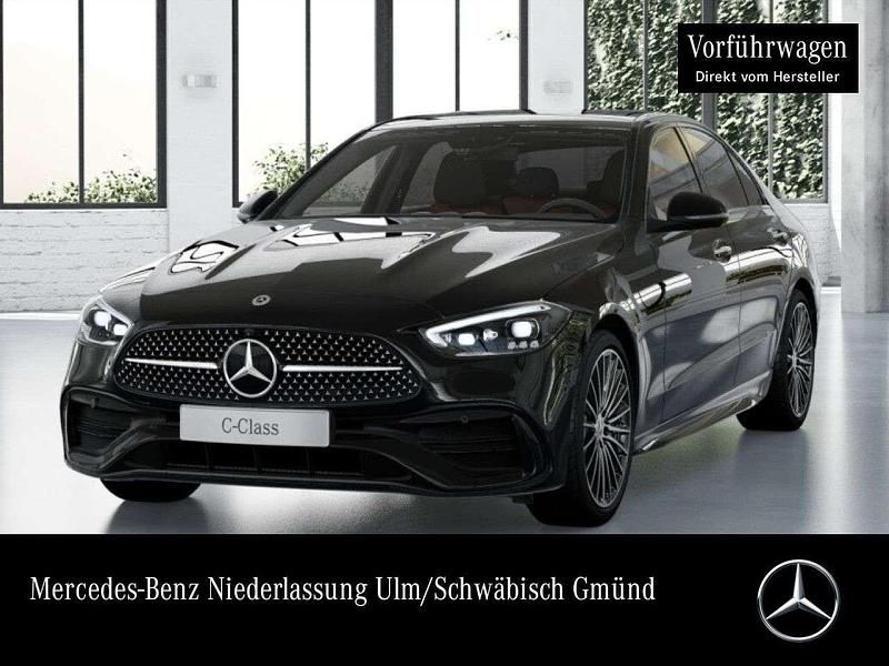 Unilack schwarz Gebraucht 2025 Mercedes C200 AMG Limousine | 52.490 € - Bild 1/4