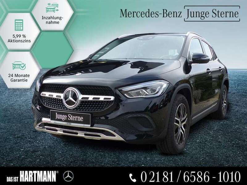 Kosmosschwarz metallic Gebraucht 2022 Mercedes GLA200 Progressive SUV | 33.780 € (Guter Preis) - Bild 1/4