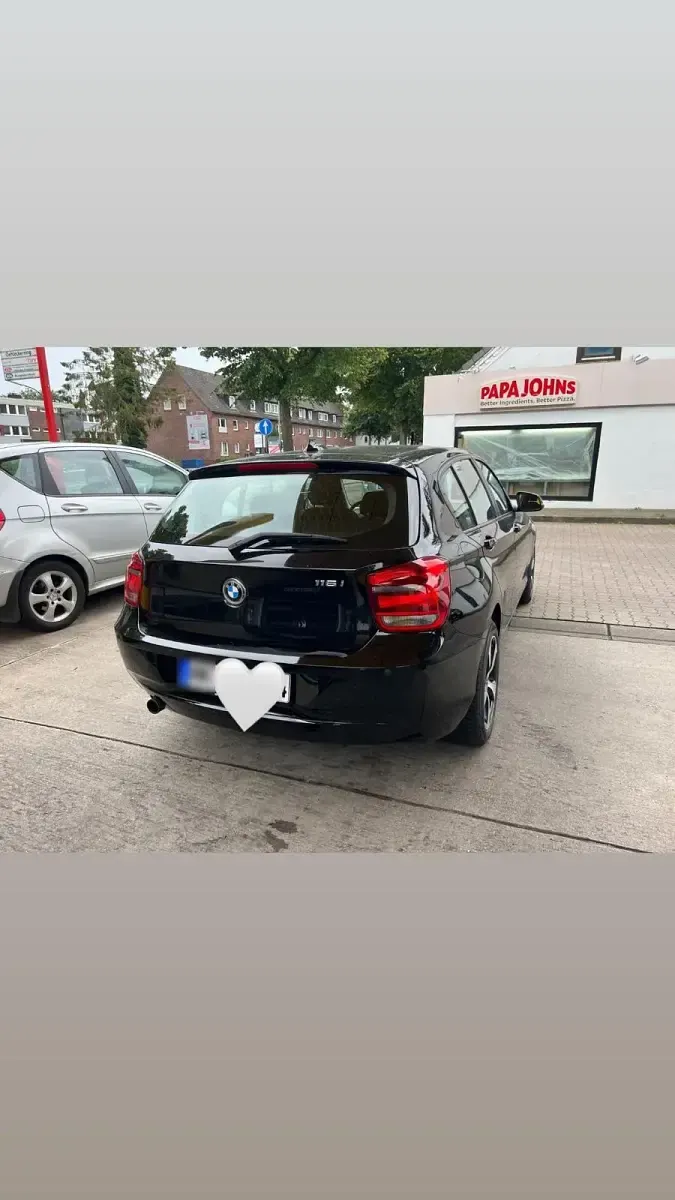 Gebraucht BMW 116 136 PS (100 kW) 2012 Schwarz Kleinwagen