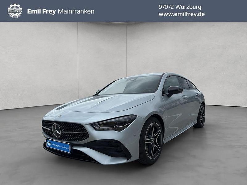 Silber Gebraucht 2025 Mercedes CLA180 Shooting Brake AMG Kombi | 42.950 € - Bild 1/4