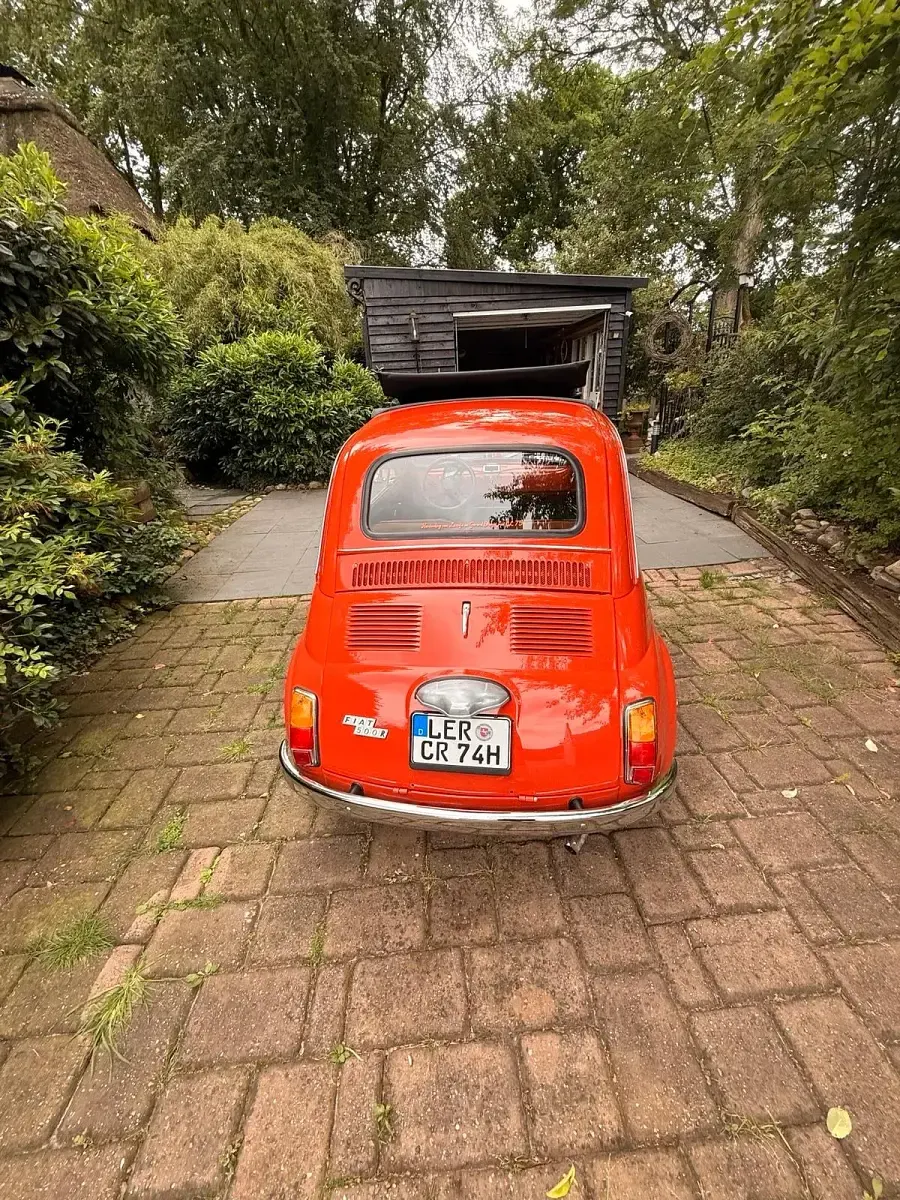 Gebraucht Fiat 500 1975 Orange Kleinwagen
