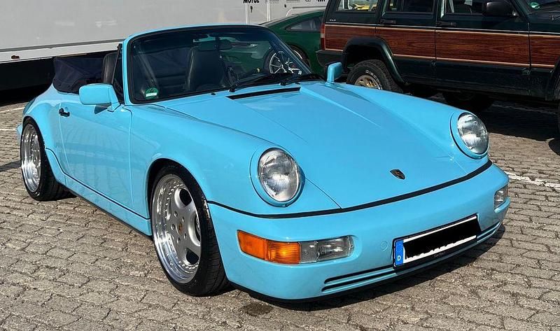 Gebraucht Porsche 964 260 PS (191 kW) 1990 Blau Cabrio
