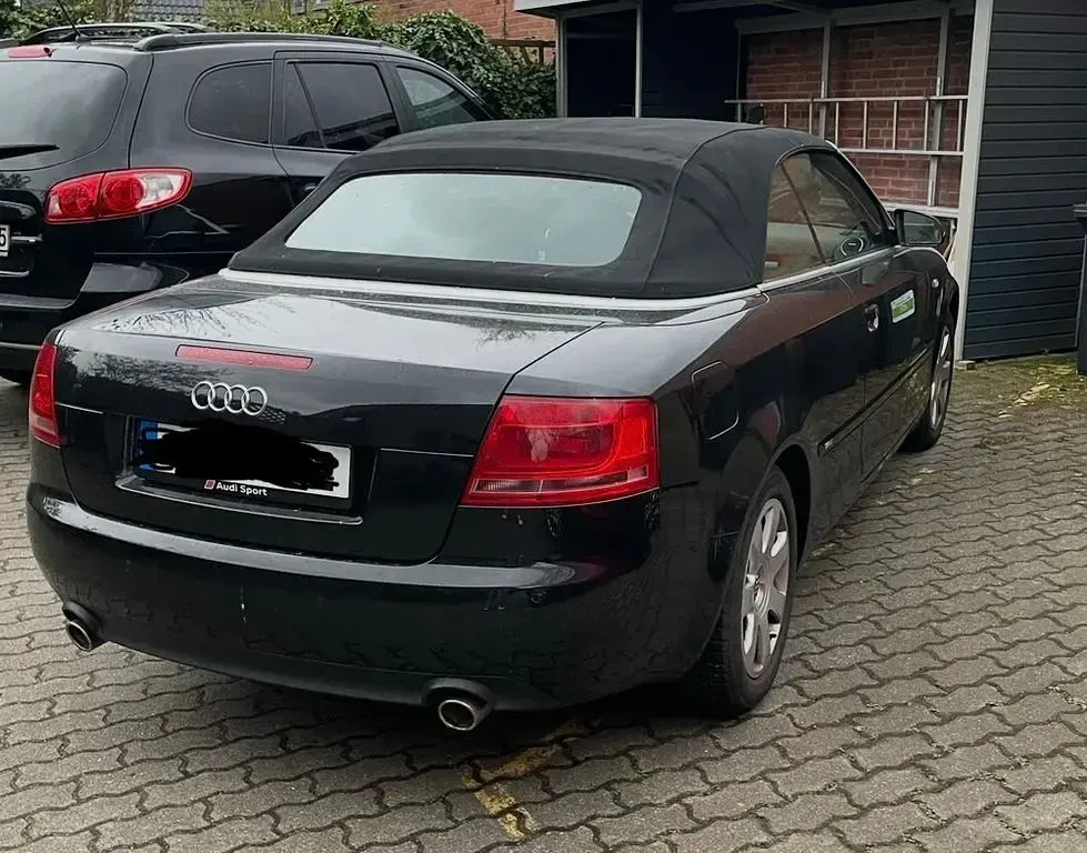 Gebraucht Audi A4 Cabriolet S-Line 163 PS (119 kW) 2007 Schwarz Cabrio