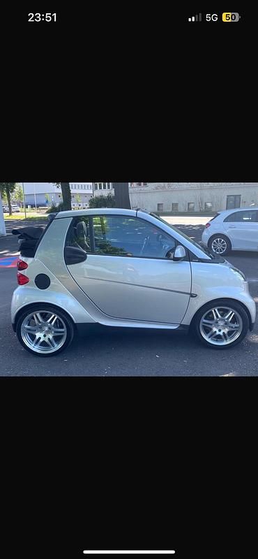 Gebraucht Smart ForTwo Cabrio Brabus 98 PS (72 kW) 2010 Silber Cabrio