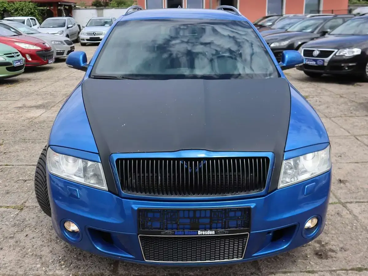 Gebraucht Skoda Octavia RS 200 PS (147 kW) 2009 Raceblau Kombi