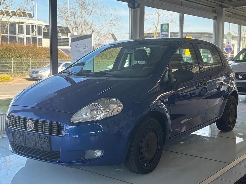Gebraucht Fiat Grande Punto Active 77 PS (56 kW) 2008 Blau Kleinwagen