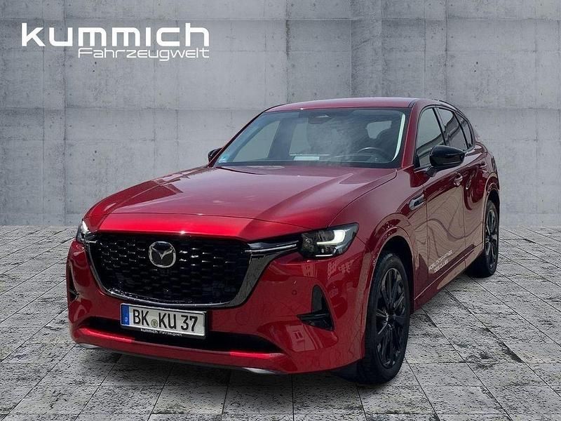 Rot Gebraucht 2023 Mazda CX-60 Homura-Line SUV | 38.990 € (Fairer Preis) - Bild 1/4